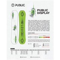 Display Men's Freestyle Snowboard - 153