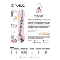 Jibgurl Women's Park & Freestyle Snowboard - 144