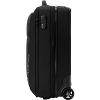 Split Carry On Roller Bag 42L+ - Black / Black