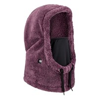 Unisex Tarmac Sherpa Hood - Black Plum