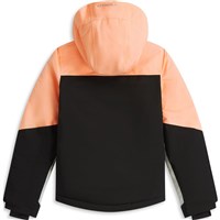 Girl's FWC Cruz Triple Snow Jacket - Funky Peach Colour Block