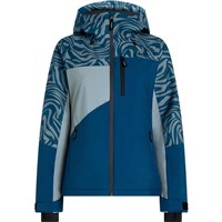 Women's FWC Cruz Triple Snow Jacket - Blue Swirl Zebra