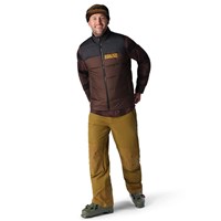 Men's Flylow Larry Vest - Brew / Black
