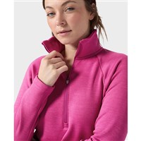 Women's Glide Power Stretch Half Zip - Bold Bloom Heather