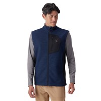 Men's Bandit Fleece Vest - Indigo Melange