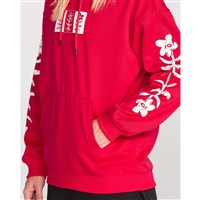 Women's Essential Hydro Hoodie - Bright Cherry