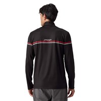 Men's Legacy 1/2 Zip T-Neck - Black