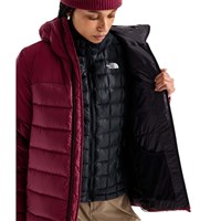 Women's Kalix Down Hoodie - Burgundy Crush