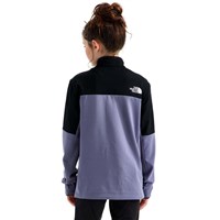 Teen Hike Mid Layer Full Zip - Grounded Plum / TNF Black