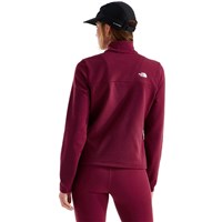 Women's Cedar Trail Grid Fleece 1/4 Zip Jacket - Burgundy Crush