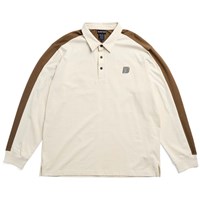 Men's Rugby Shirt - Lunar Sand / Esb