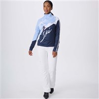 Women's Sunburst Top - Chambray Blue