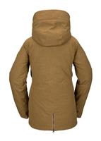 Women's Shrine Insulated Jacket - Burnt Khaki - Volcom Women's Shrine Insulated Jacket - WinterWomen.com                                                                                              