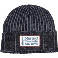 Marmot Retro Trucker Beanie - Black / Steel Onyx