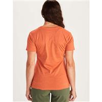 Marmot Woodblock Tee SS - Women's - Amber Heather