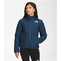 Girls Reversible Mossbud Jacket - Shady Blue -                                                                                                                                                       