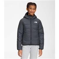 Girls Reversible North Down Hooded Jacket - TNF Black -                                                                                                                                                       