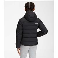 Girls Reversible North Down Hooded Jacket - TNF Black -                                                                                                                                                       
