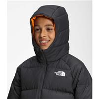 Boys Reversible North Down Hooded Jacket - Asphalt Grey
