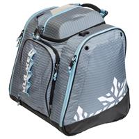 Powder Trekker Ski Boot Backpack - Lilac Stripes / White / Light Blue - Powder Trekker Ski Boot Backpack                                                                                                                      