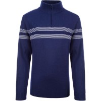 Men's Russel Sweater - Prussian Blue / Gray