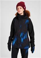 Women's Jet Set Jacket - True Black / Lumens - Burton Womens Jet Set Jacket - WinterWomen.com                                                                                                        