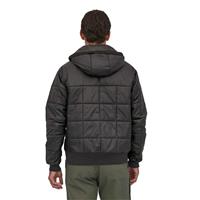 Men's Box Quilted Hoody - Black (BLK)