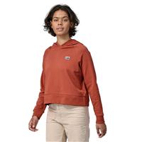 Women's Regenerative Organic Certified® Cotton Essential Hoody - Burl Red (BURD)