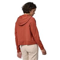 Women's Regenerative Organic Certified® Cotton Essential Hoody - Burl Red (BURD)