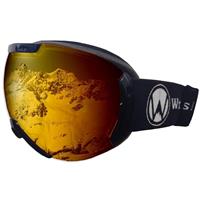 Double Lens Goggle - Black Frame w/ Amber Lens (A60-Amber)