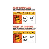 ActionHeat 5V Heated Snow Gloves - Women's - Black - Women's ActionHeat 5V Heated Snow Gloves                                                                                                              