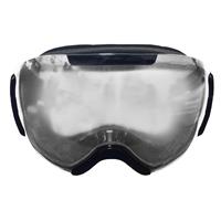 Double Lens Goggle - Black Frame w/ Clear Lens (A60-Clear)