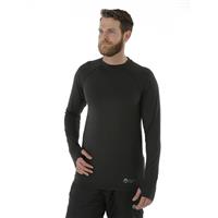 Men's Lightweight Baselayer Crew - Charcoal