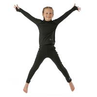Youth Warmest Baselayer Crew - Charcoal - Youth Warmest Baselayer Crew                                                                                                                          